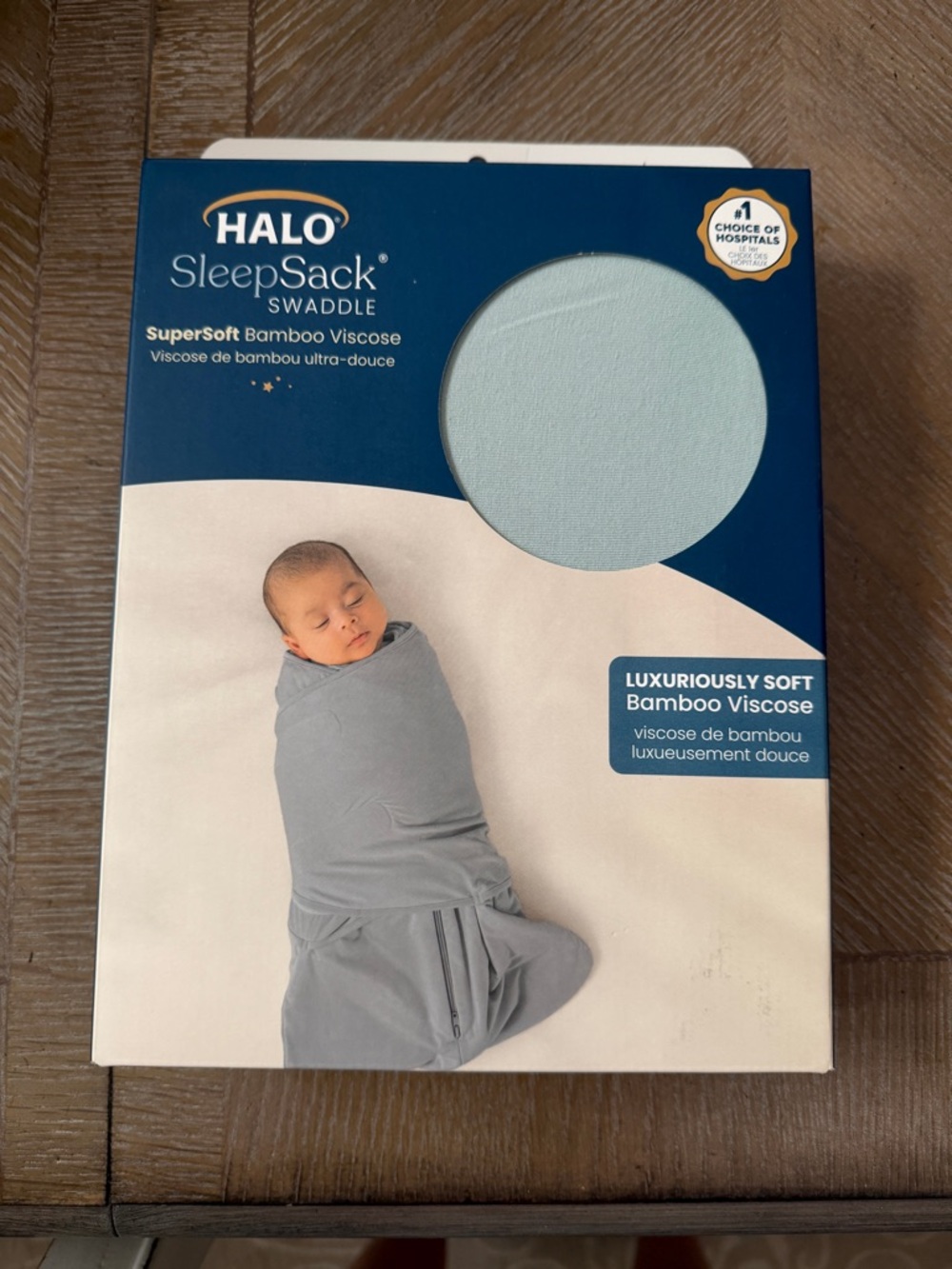 HALO Sleepsack Swaddle Supersoft Viscose from Bamboo - Calm Sage S